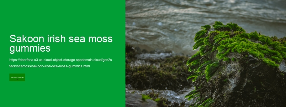 wixar naturals sea moss gummies